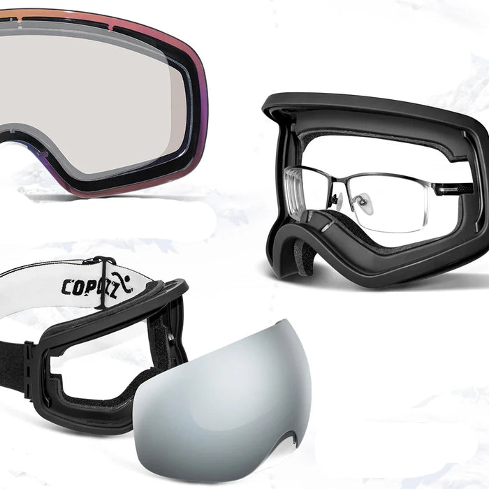 Enhanced Night Vision Frameless Ski Goggles