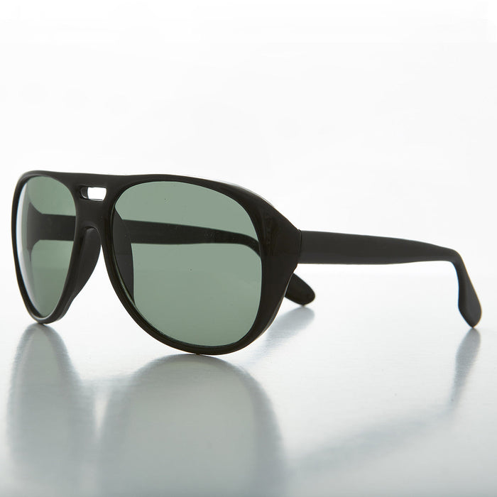 SUNGLASS MUSEUM Large Aviator Vintage Sunglasses - Hutch