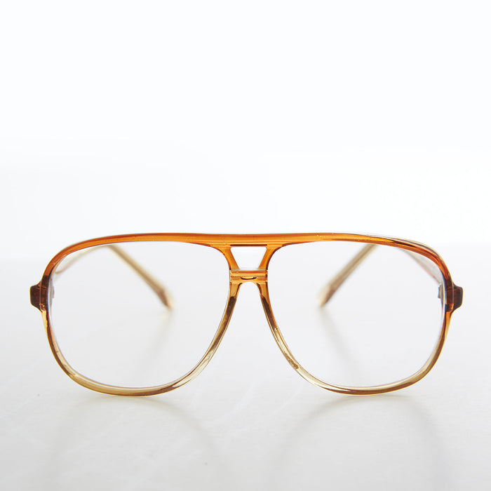 SUNGLASS MUSEUM Square Retro Aviator Reading Glasses - Hux