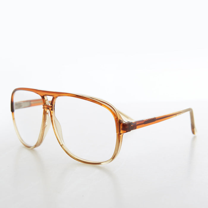 SUNGLASS MUSEUM Square Retro Aviator Reading Glasses - Hux