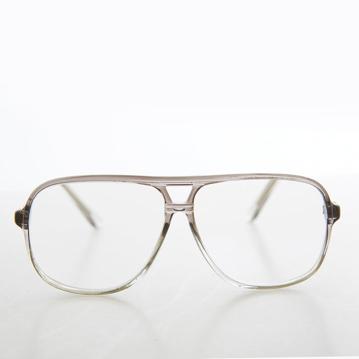 SUNGLASS MUSEUM Square Retro Aviator Reading Glasses - Hux