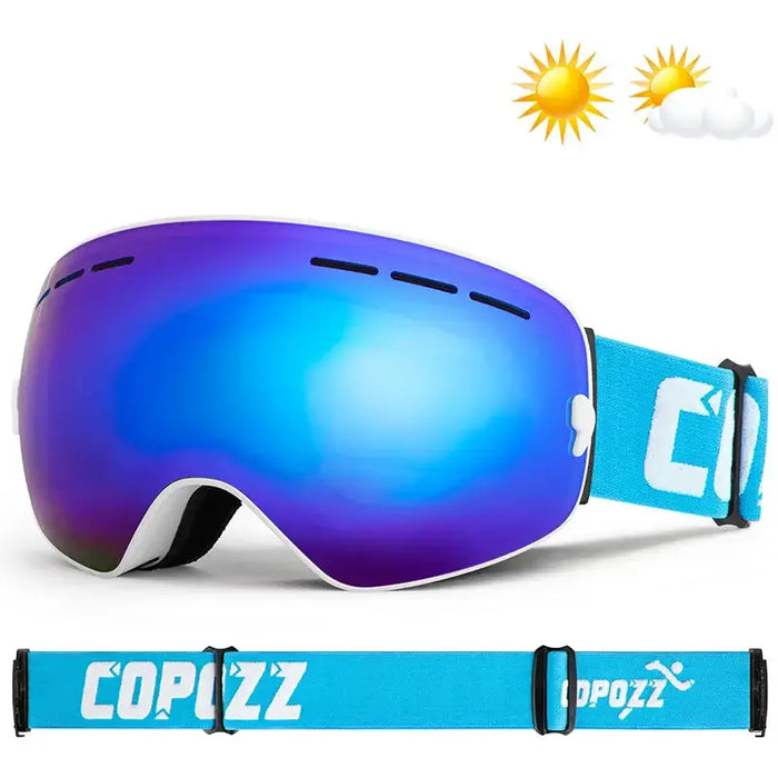 Unmatched Clarity  Double Lens Ski Goggles