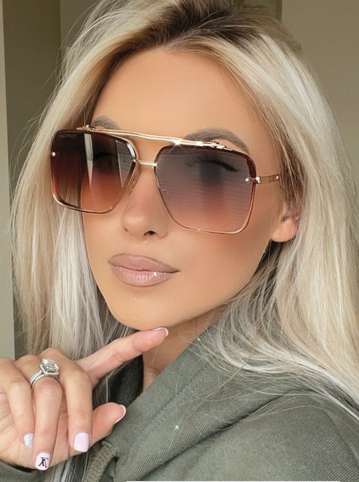 TOPFOXX Bella Coffee - Tangle Free Sunglasses - Product image