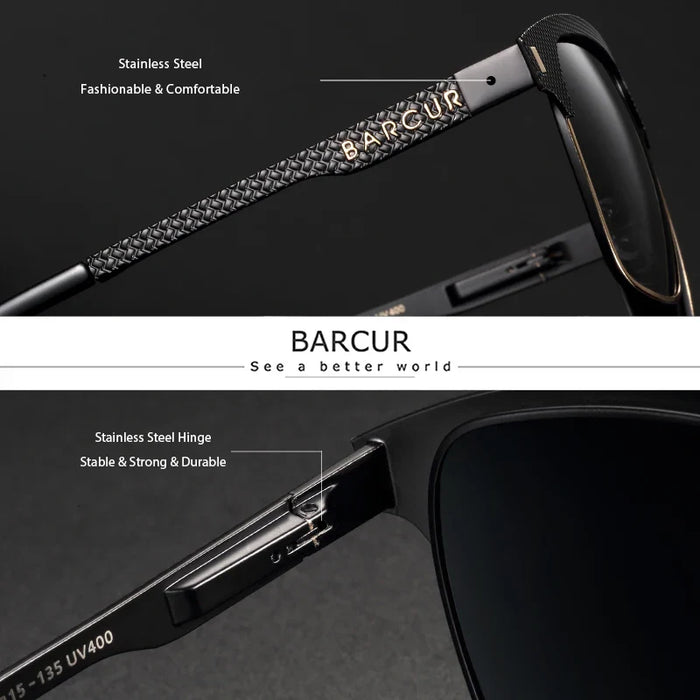 BARCUR Polarized Casual Sunglasses