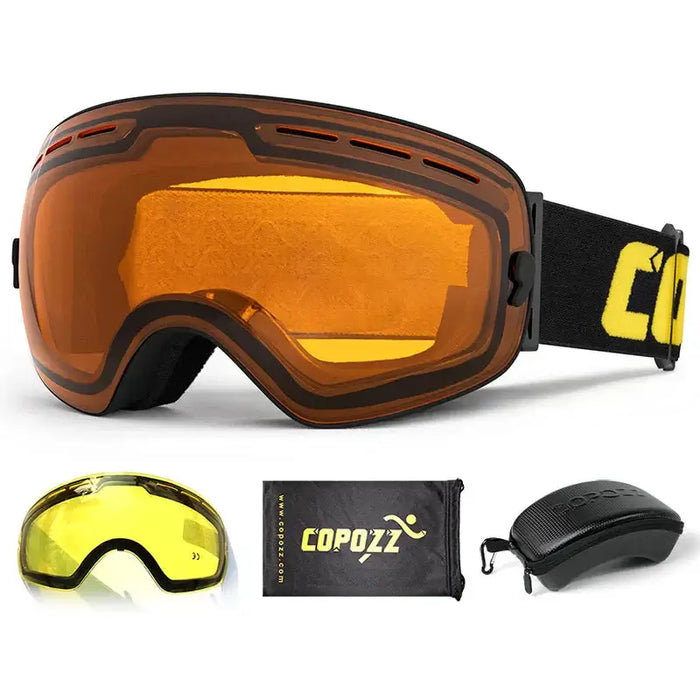 Unmatched Clarity  Double Lens Ski Goggles