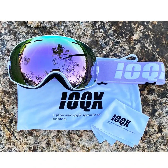 Clear Vision on the Slopes  Double Layer Ski Goggles