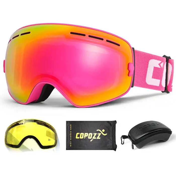 Unmatched Clarity  Double Lens Ski Goggles