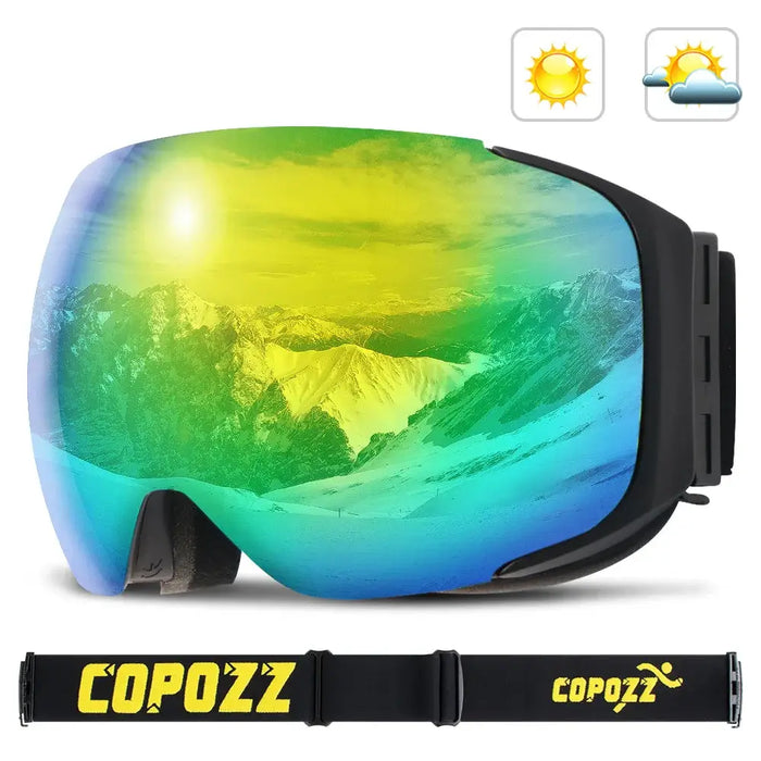Ski Goggles with Quick Change Lens