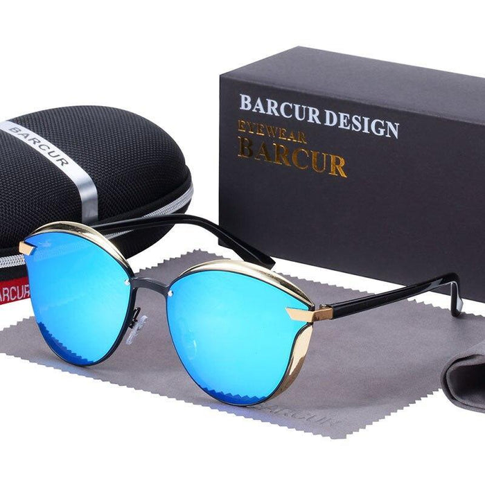 BARCUR Fashion Polarized Retro Classic Sunglasses