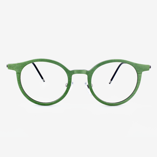 TOMMY OWENS Highland - Titanium & Wood Eyeglasses - Product image
