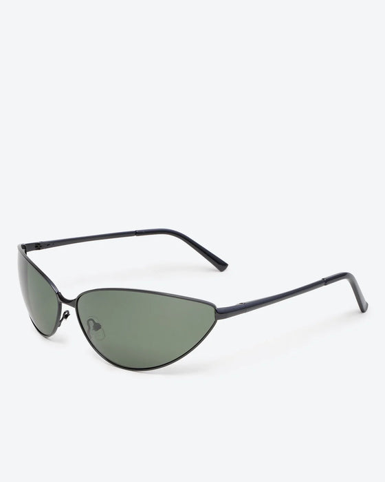 GLEAMLEY SVELTE - Black Polarized Lenses, Gold Chrome Frame - Product image