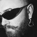 GLEAMLEY SVELTE - Black Polarized Lenses, Gold Chrome Frame - Product image