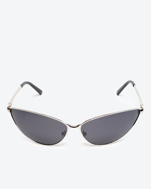 GLEAMLEY SVELTE - Black Polarized Lenses, Chrome Frame - Product image