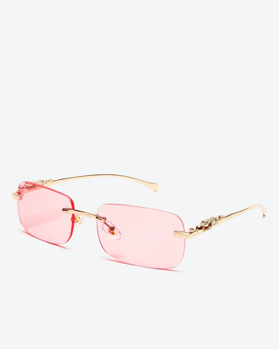 NOBLE - Ruby Lenses, Gold Chrome Frame