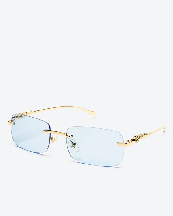 NOBLE - Amber Lenses, Gold Chrome Frame