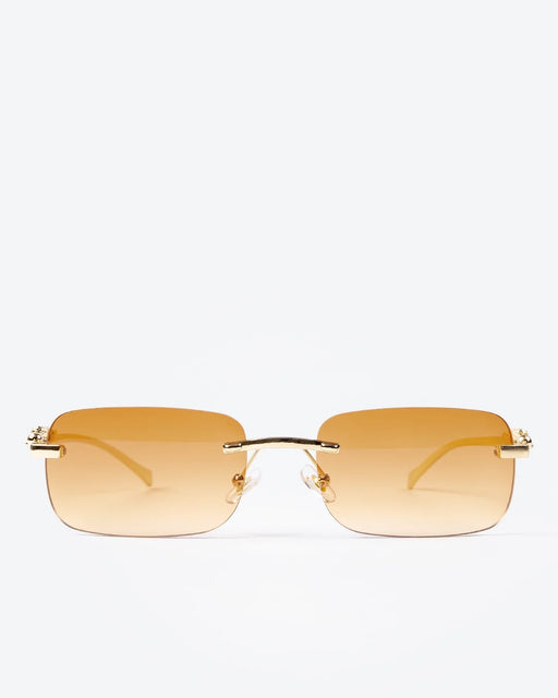 GLEAMLEY NOBLE - Amber Lenses, Gold Chrome Frame - Product image