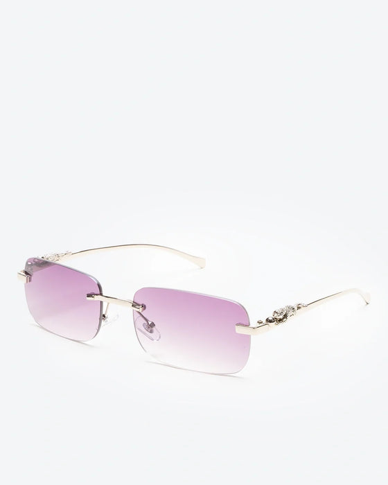 NOBLE - Amber Lenses, Gold Chrome Frame