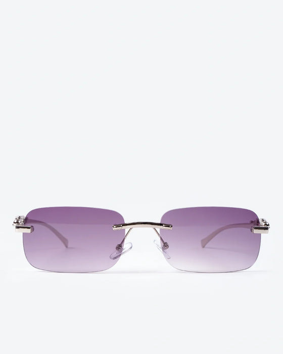 NOBLE - Violet Lenses, Chrome Frame