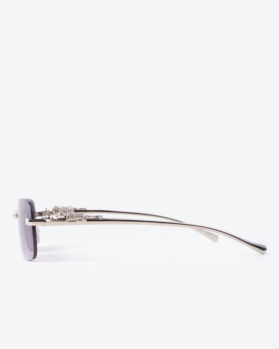 NOBLE - Violet Lenses, Chrome Frame