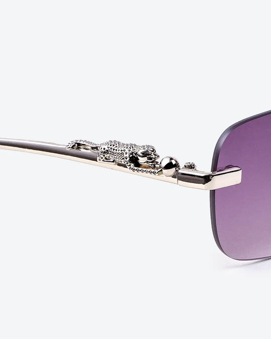 NOBLE - Violet Lenses, Chrome Frame