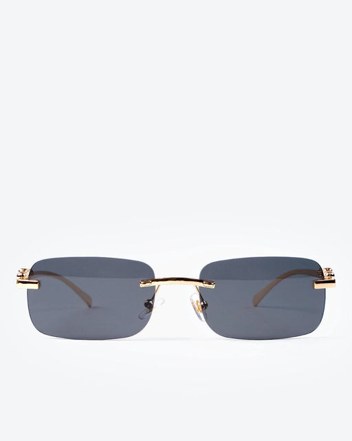 GLEAMLEY NOBLE - Black Lenses, Gold Chrome Frame - Product image