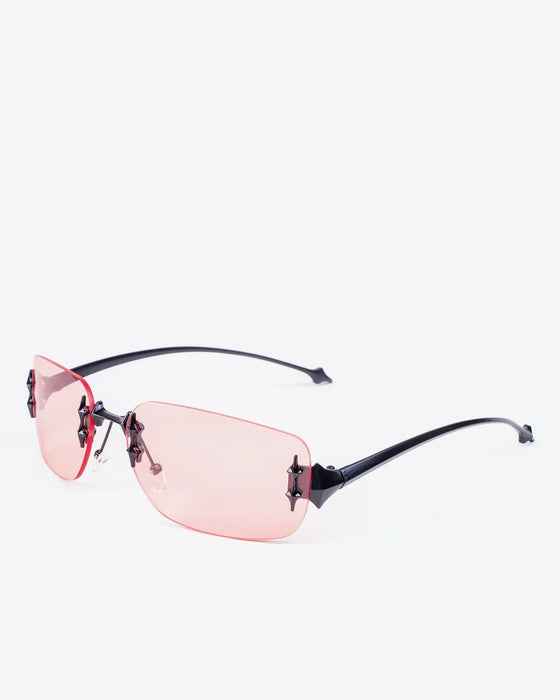 GRACE - Black Lenses, Chrome Frame