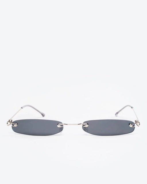 GLEAMLEY AERIS - Black Lenses, Chrome Frame - Product image