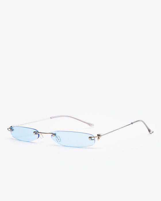 AERIS - Turquoise Lenses, Chrome Frame