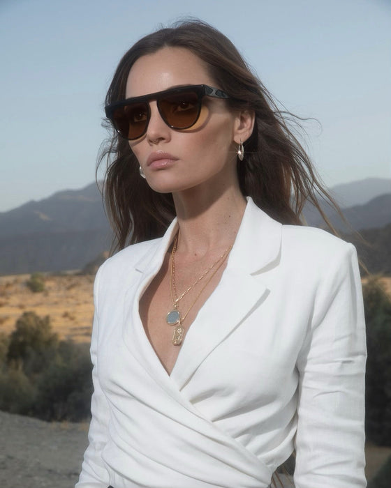 SAINT OWEN Sunglasses SHEWOLF Black | Brown