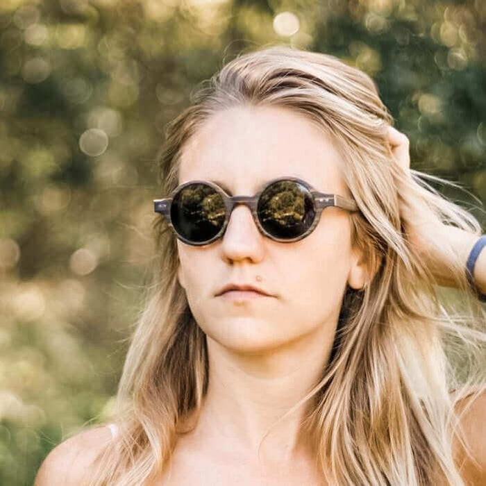 JOPLINS Flic - Unisex Wooden Sunglasses