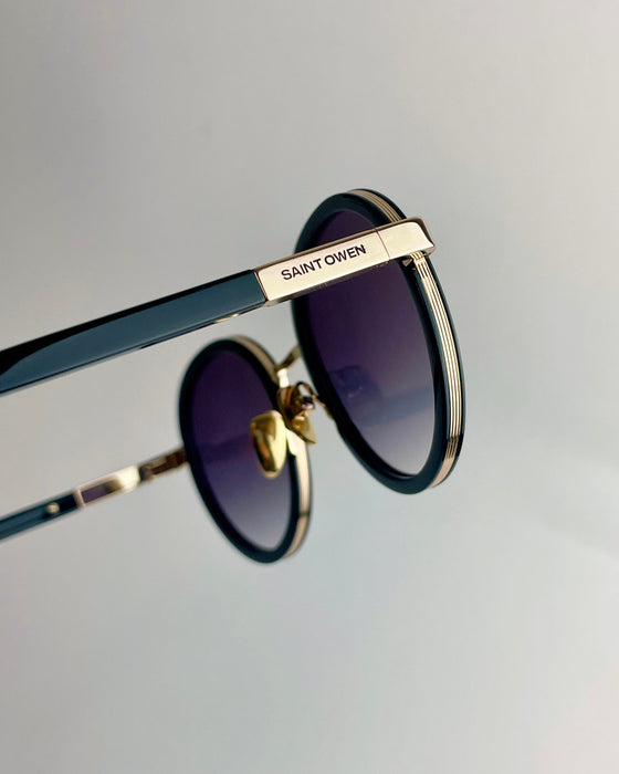 SAINT OWEN Sunglasses RIVER Black | Gold