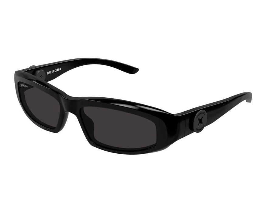 BALENCIAGA BB0408S-001 58 SUNGLASS MAN RECYCLED ACE