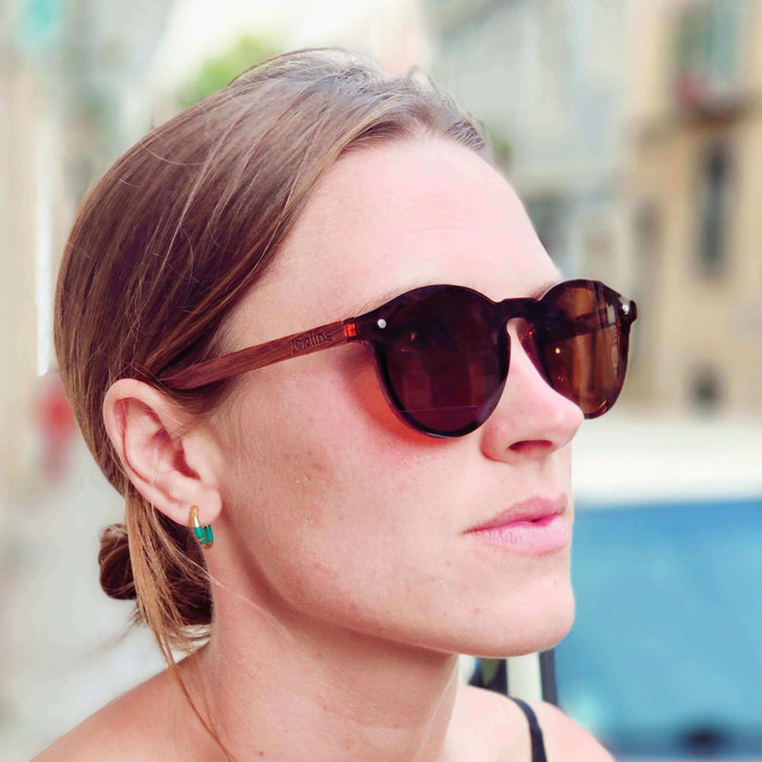 JOPLINS Alona - Wood and Bio Acetate Sunglasses
