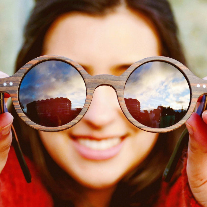 JOPLINS Flic - Unisex Wooden Sunglasses