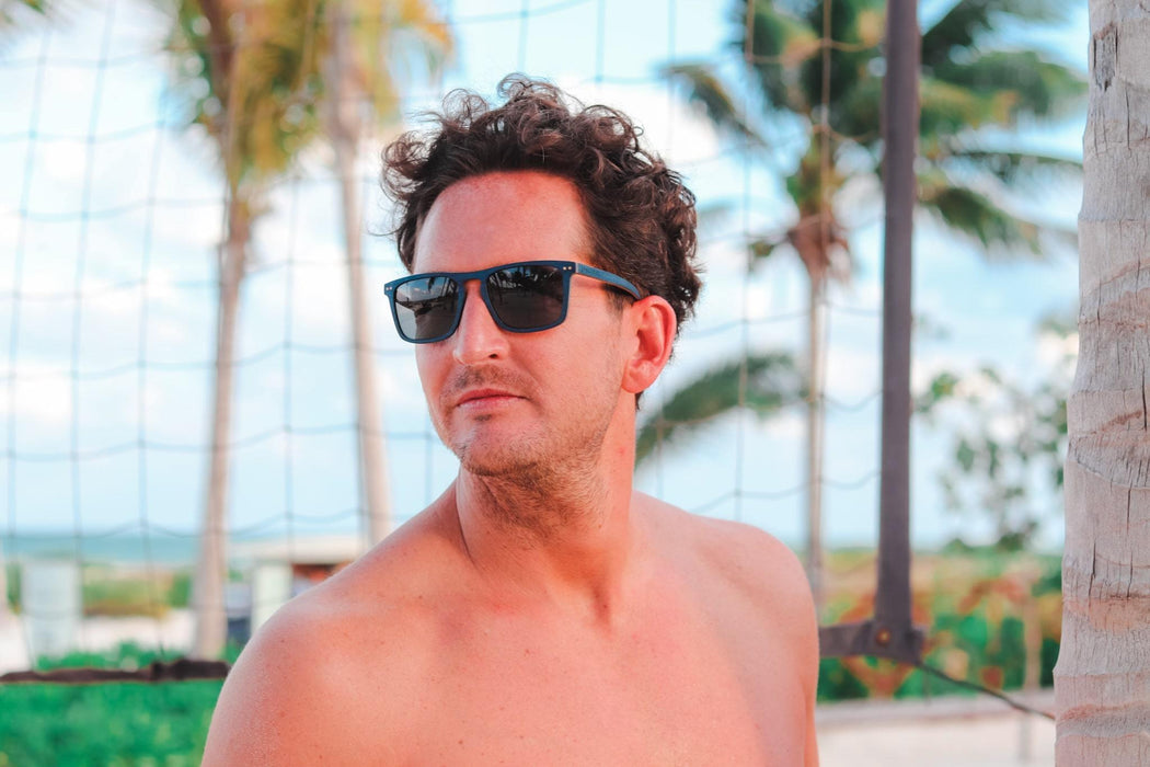 Blu Maple Wood Wayfinder Sunglasses | Polarized | Joycoast