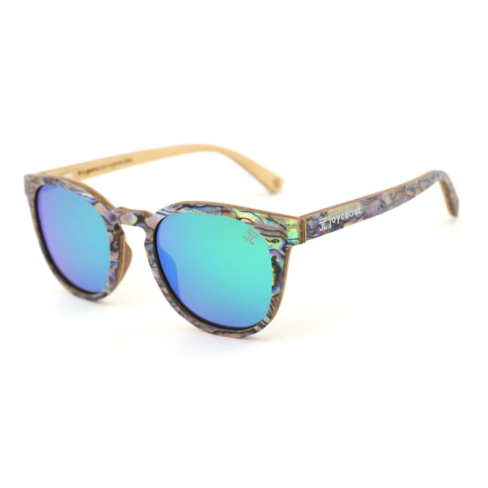 Aqua Wave Abalone Square Sunglasses | Women's | Joycoast