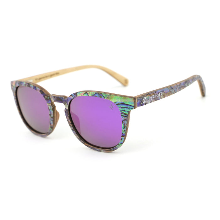 Aqua Wave Abalone Square Sunglasses | Women's | Joycoast