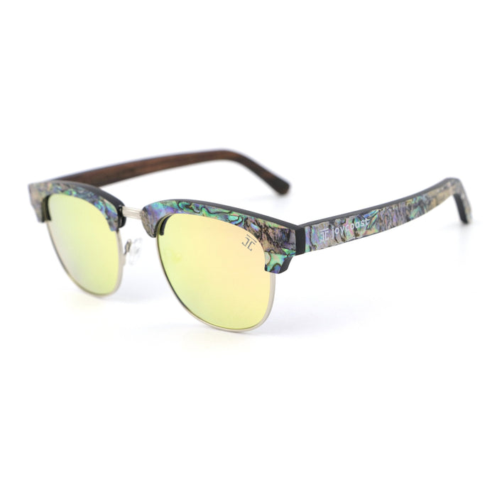 Malcolm 2 Abalone Wooden Sunglasses | Polarized | Joycoast