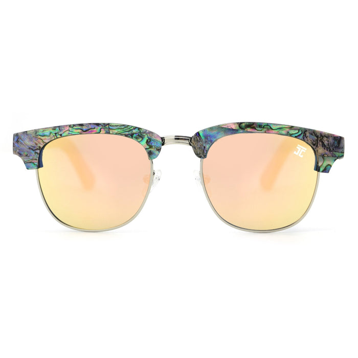 Malcolm 2 Abalone Wooden Sunglasses | Polarized | Joycoast