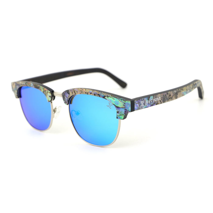 Malcolm 2 Abalone Wooden Sunglasses | Polarized | Joycoast