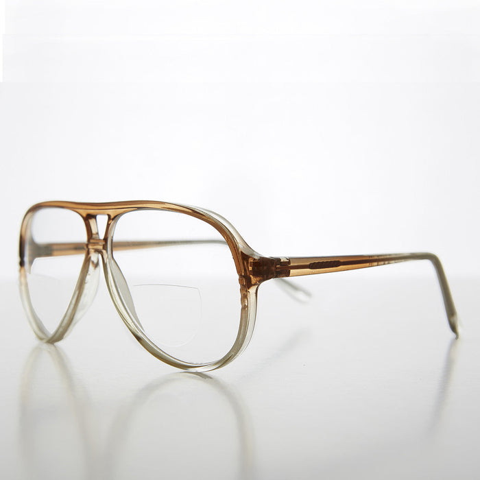 image of sunglasses model SUNGLASS MUSEUM Retro Bifocal Aviator Vintage Reading Glasses - Indie