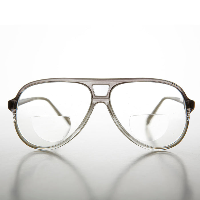 image of sunglasses model SUNGLASS MUSEUM Retro Bifocal Aviator Vintage Reading Glasses - Indie