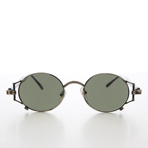SUNGLASS MUSEUM Trendy 90s Vintage Unique Sunglasses - Iona - Product image