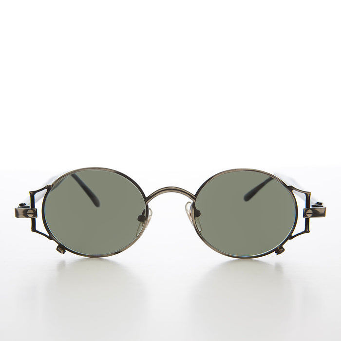 SUNGLASS MUSEUM Trendy 90s Vintage Unique Sunglasses - Iona