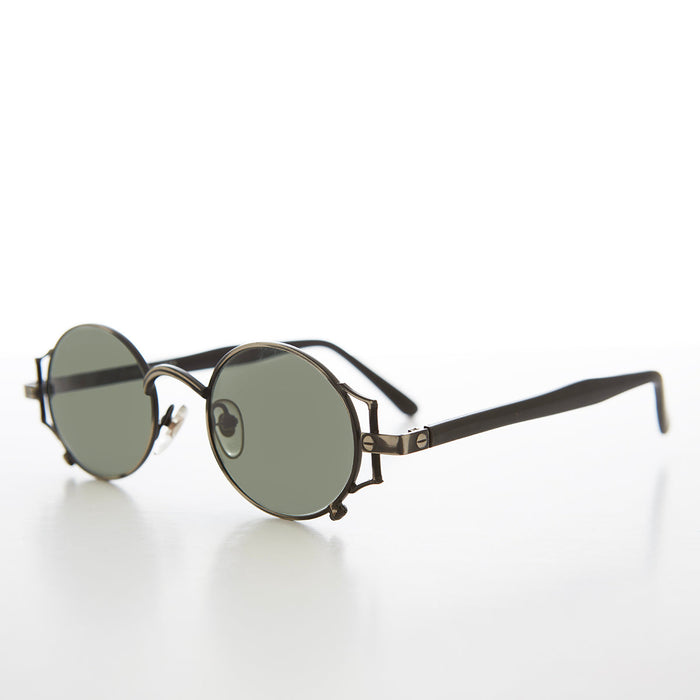 SUNGLASS MUSEUM Trendy 90s Vintage Unique Sunglasses - Iona