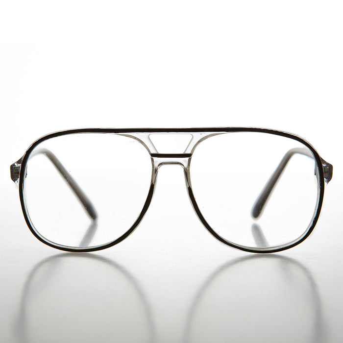 image of sunglasses model SUNGLASS MUSEUM SUNGLASS MUSEUM 90s Aviator Classic Vintage Reading Glasses - Irwin