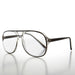 image of sunglasses model SUNGLASS MUSEUM SUNGLASS MUSEUM 90s Aviator Classic Vintage Reading Glasses - Irwin