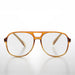 image of sunglasses model SUNGLASS MUSEUM SUNGLASS MUSEUM Classic Chestnut Aviator Vintage Reading Glasses - Irwin