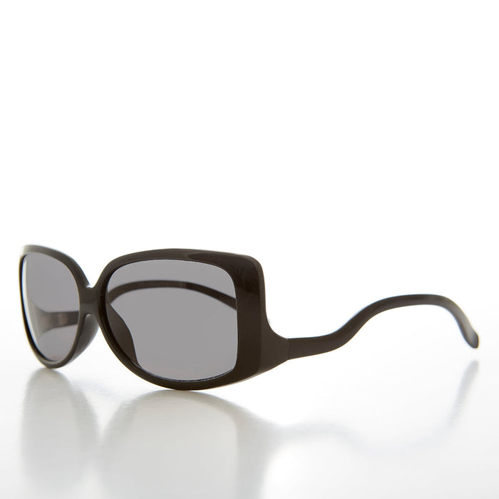 SUNGLASS MUSEUM Women's 90s Vintage Drop Temple Sunglass - Isabel