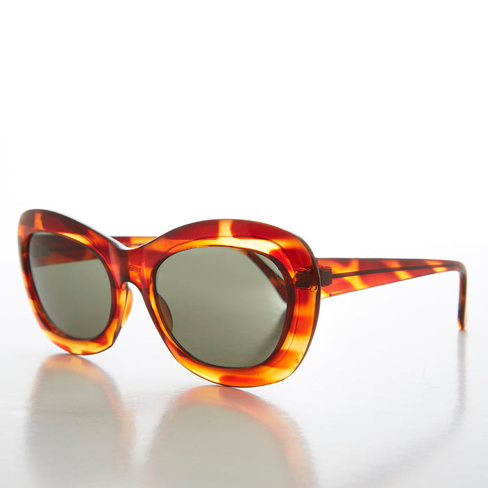 SUNGLASS MUSEUM Large Cat Eye Women's Sunglass - Isla